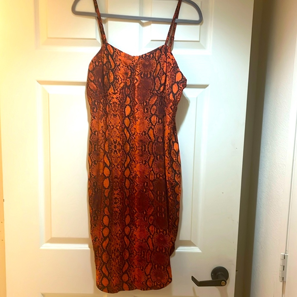 Acacia silk dress  NWOT